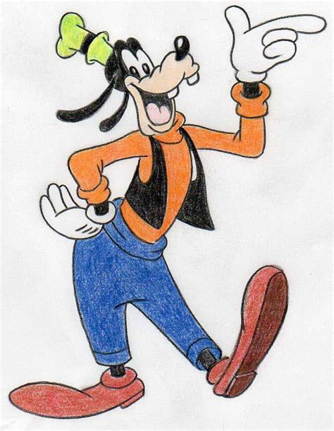 Goofy is a close friend of Mickey Mouse and Donald Duck, and is Max Goof &39;s father. . Goofy drawings